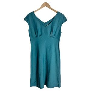 Andrea Polizzi For Rex Lester Linen Mini Dress Size 4